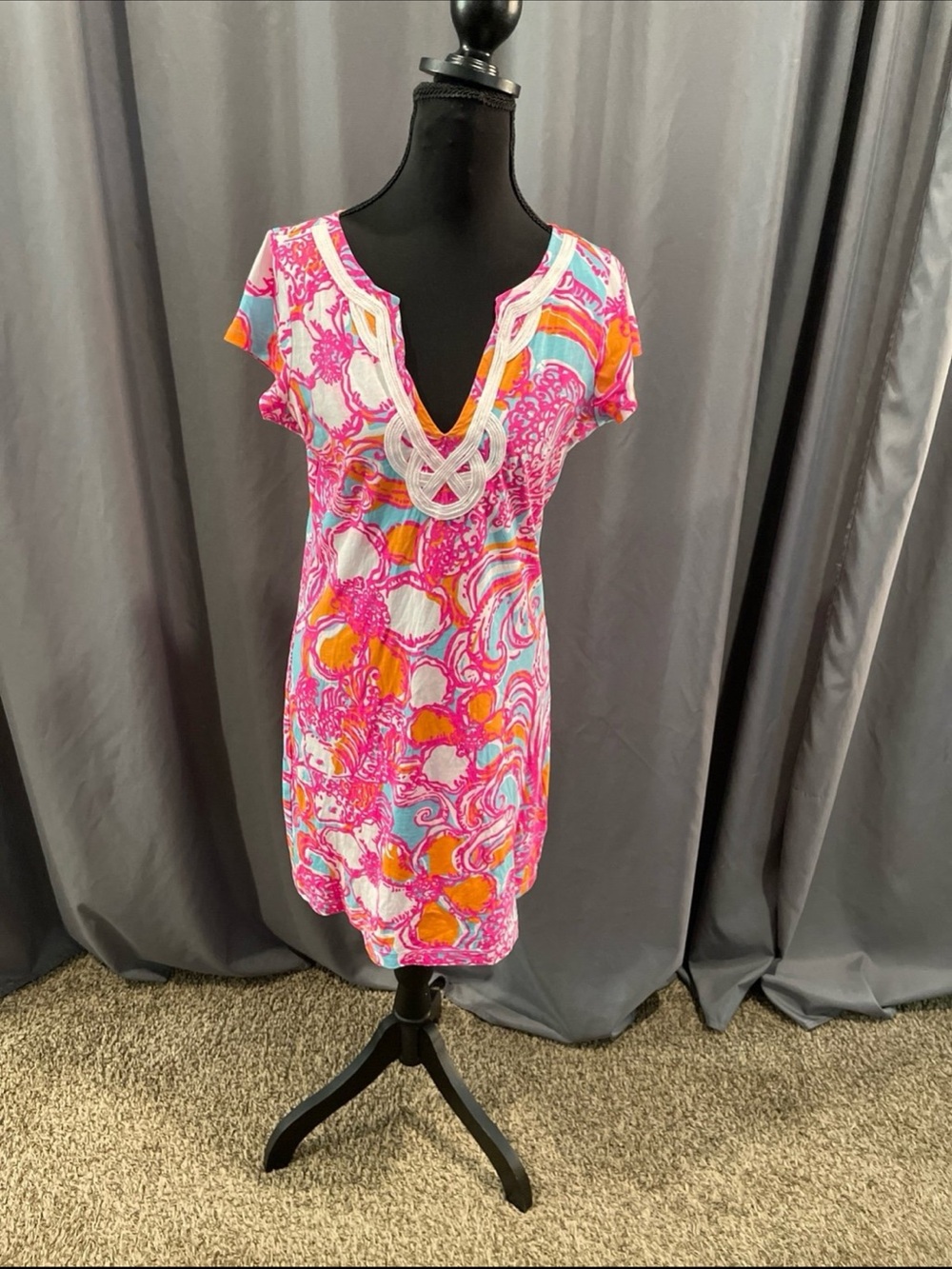 Lilly Pulitzer, Brewster multicolor T-shirt, dress size small